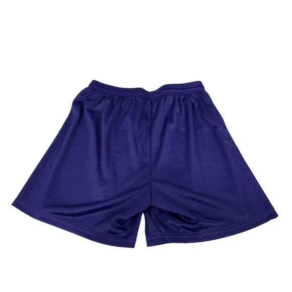 Badger Ladies Purple Mesh Athletic Shorts Size M Lightweight Lined Elastic Waist - Picture 7 of 7